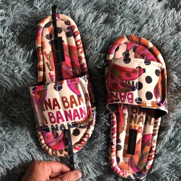 Farm Rio Banana Sandals NEW! Never worn sz 9 or sz 40 EU MADE IN BRAZIL. - Picture 8 of 10